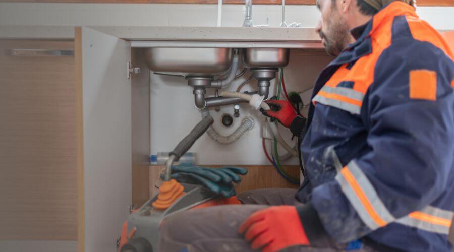 Slab Leak Detection in Pageton, WV